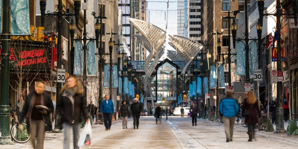 Stephen Avenue Walk Calgary
