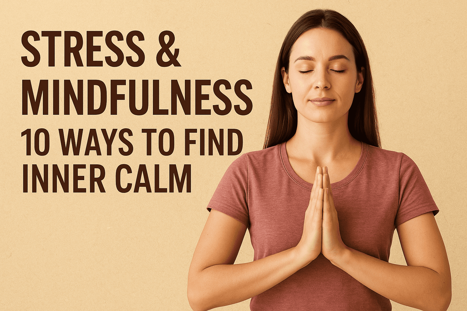 Stress & Mindfulness 10 Ways to Find Inner Calm