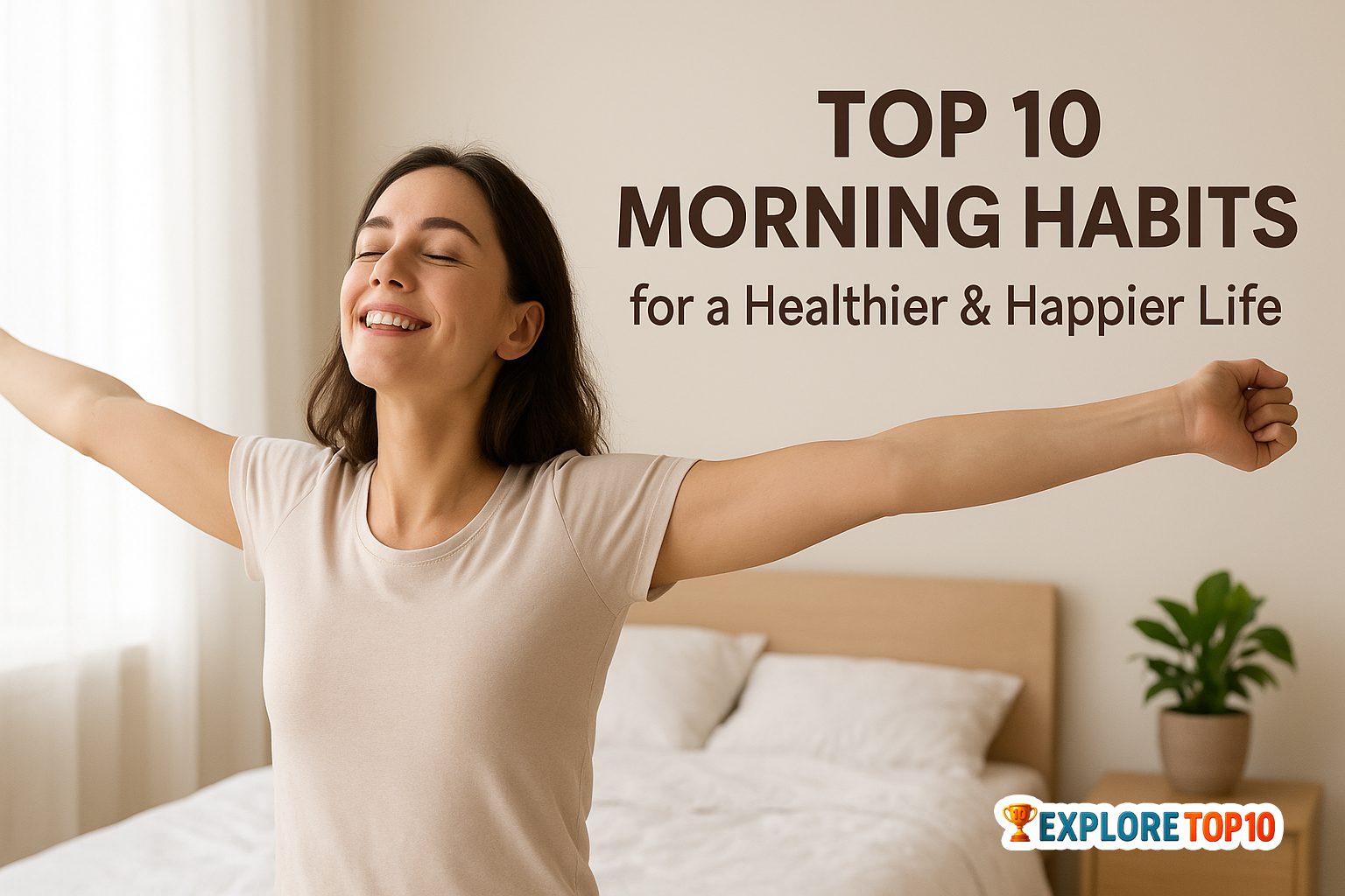 Top 10 Morning Habits for a Healthier & Happier Life