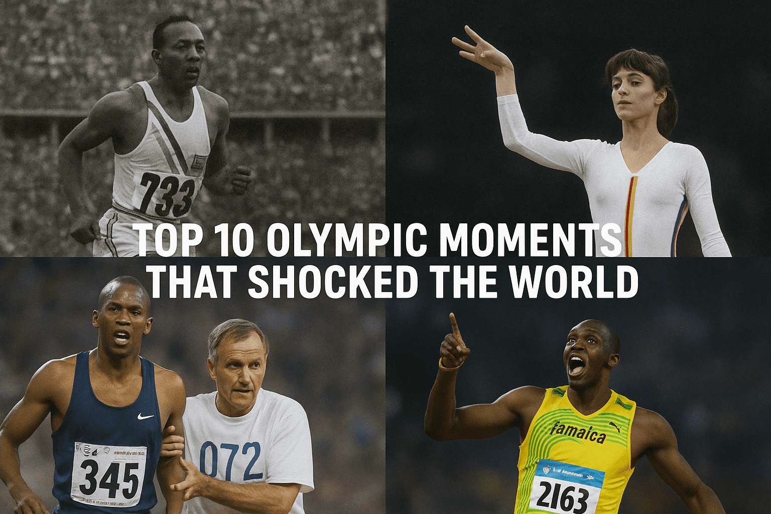 Top 10 Olympic Moments That Shocked the World