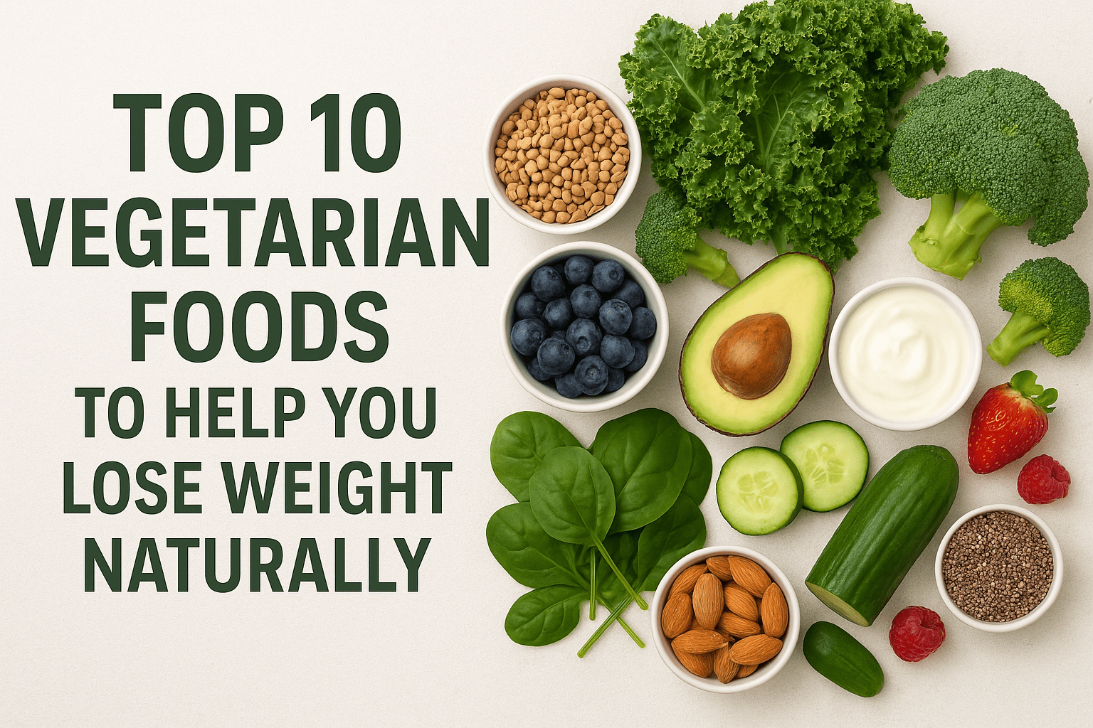 Top 10 Vegetarian Foods to Help You Lose Weight Naturally