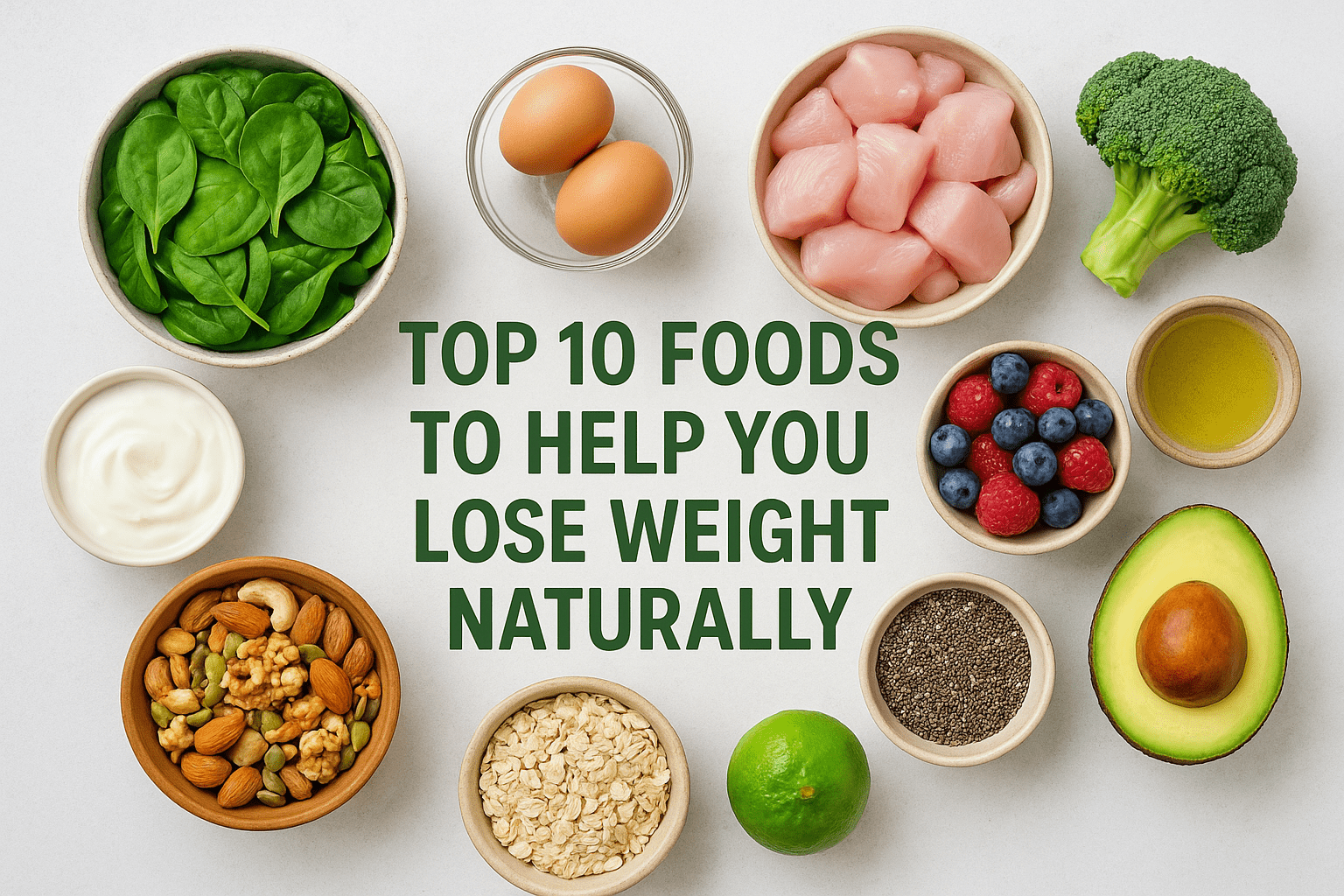 Top 10 foods to help you lose weight naturally