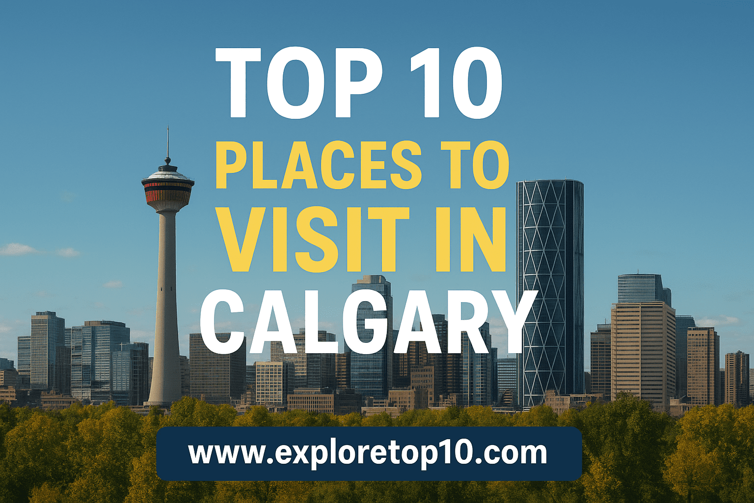 top 10 places to visit in Calgary