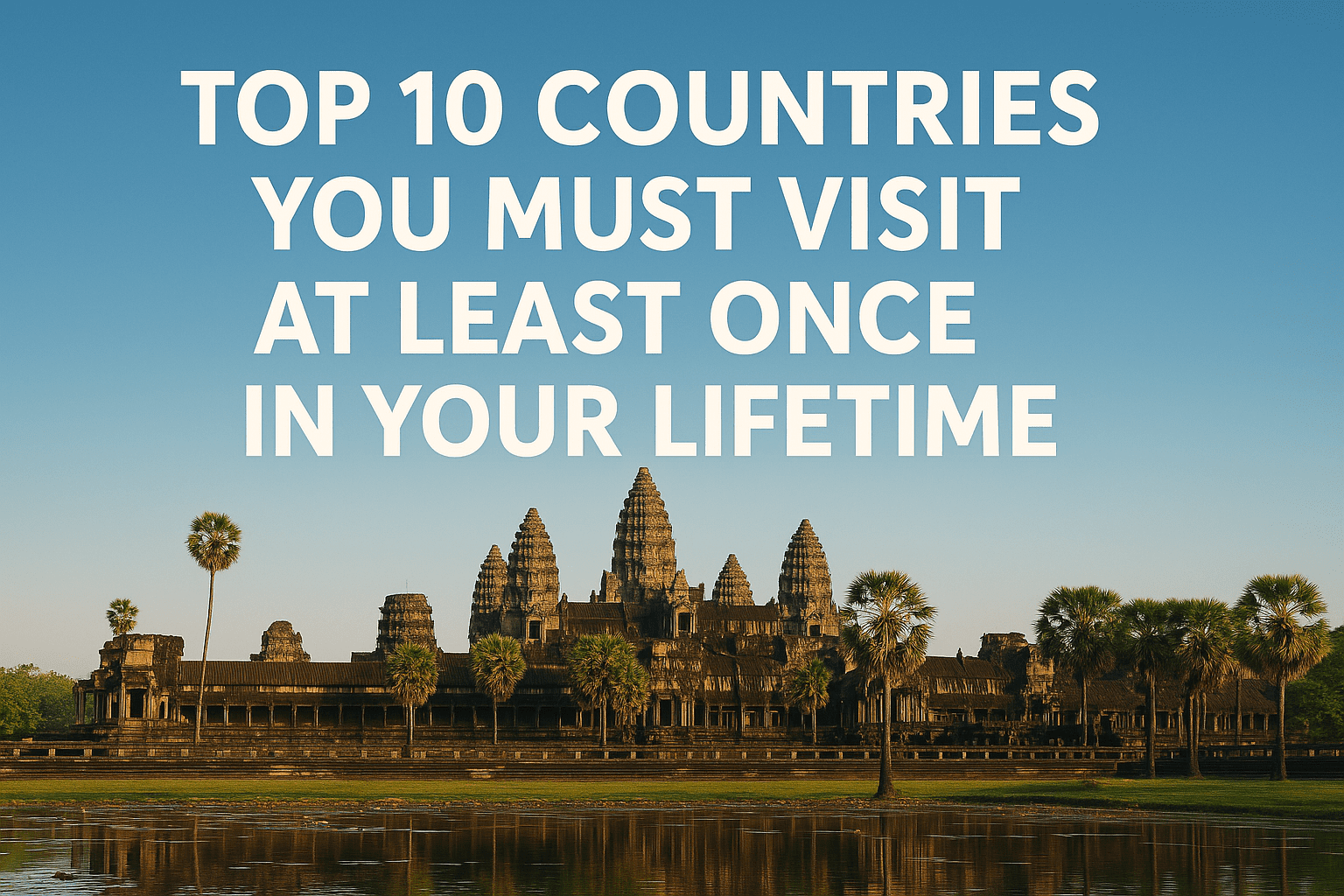 Top 10 Countries You Must Visit at Least Once in Your Lifetime