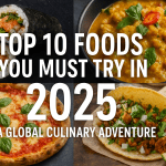 Top 10 Foods You Must Try in 2025 A Global Culinary Adventure